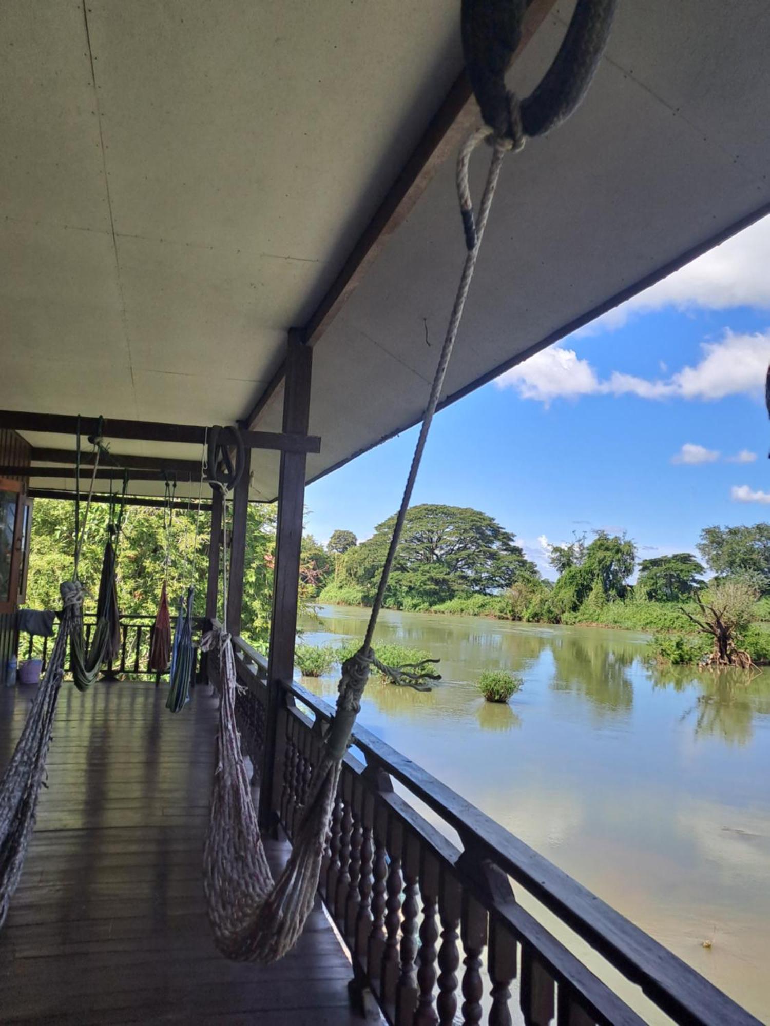 Riverside Bungalow Don Det Guest House Exterior photo